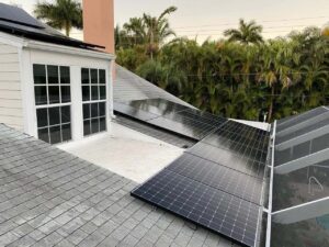 Seemore Solar Panels Installed near the House Attic