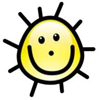 SeeMore Solar Happy Sun Logo